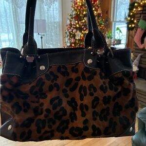 Stylish Leopard Print Tote Bag